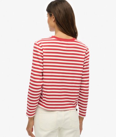 Country Club Long Sleeve Stripe Top Image 5