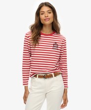 Country Club Long Sleeve Stripe Top