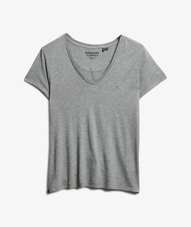 Studios slub T-shirt met borduursel Image 7