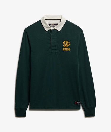 Gestreept Vintage Athletic rugbyshirt Image 6