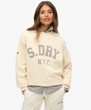 Athletic Essentials Slouchy Crew Sweatshirt