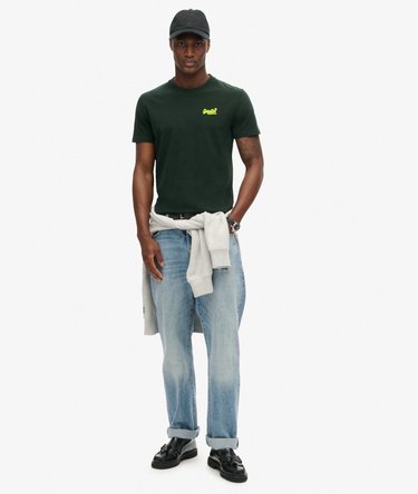 Essential Logo T-Shirt aus Bio-Baumwolle Image 2