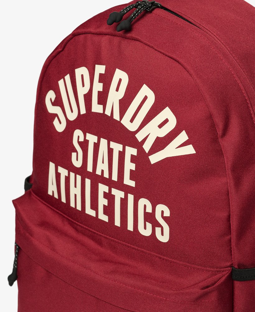 Superdry Athletic Montana バックパック womens Athletic Montana Backpack in Bordeaux Red | Superdry US