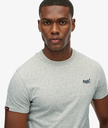 Essential T-shirt van biologisch katoen met logo Image 3