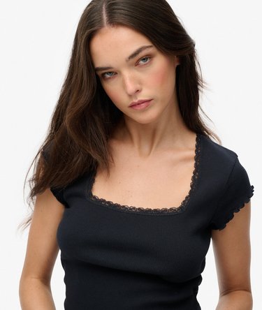 Athletic Essentials Square Neck Top Image 4