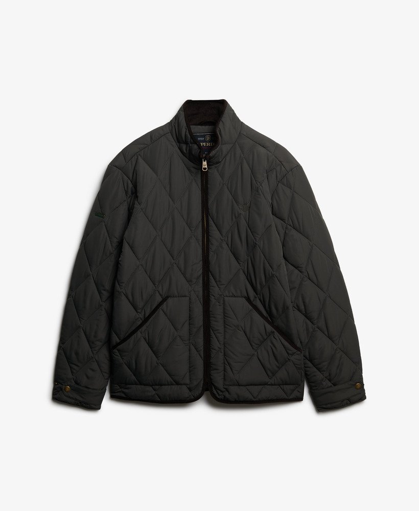 mens Quilted Estate Liner Jacket in SAGE GREEN | Superdry CA-EN