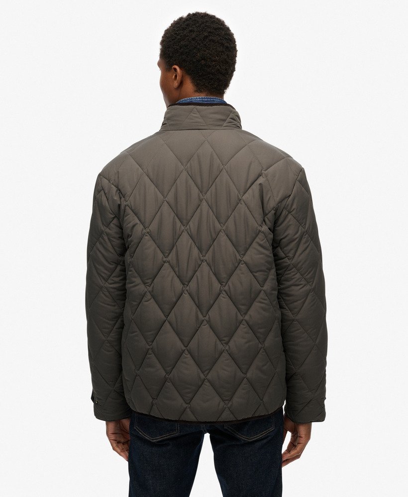 mens Quilted Estate Liner Jacket in SAGE GREEN | Superdry CA-EN