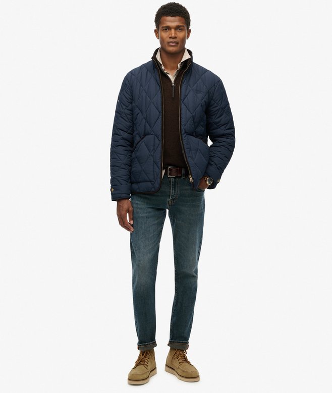 Veste Matelassée Bleue Dubarry Shaw - Taille 46 FR (16 UK) - Neuf Avec Étiquettes (Prix Étiquette 269€)