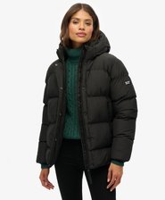 Hooded 5 Baffle Sports Puffer