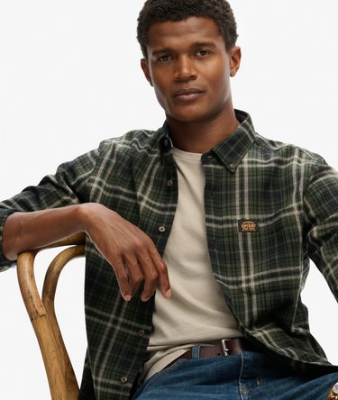 Long Sleeve Cotton Lumberjack Shirt Image 2