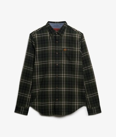 Long Sleeve Cotton Lumberjack Shirt Image 7