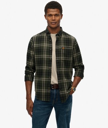 Long Sleeve Cotton Lumberjack Shirt Image 1