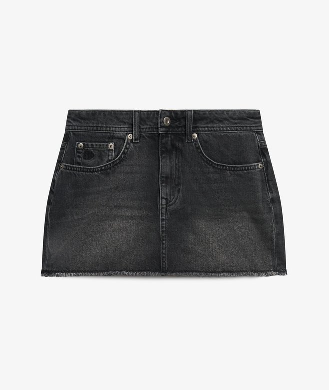 Denim Mini Skirt More Colours Available Price £22.49 Price reduced from £44.99 to You Save 50%