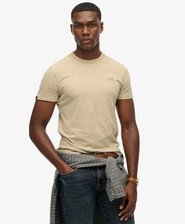 T-shirt in cotone biologico con logo Essential