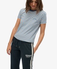 Athletic Stripe Flare Joggers