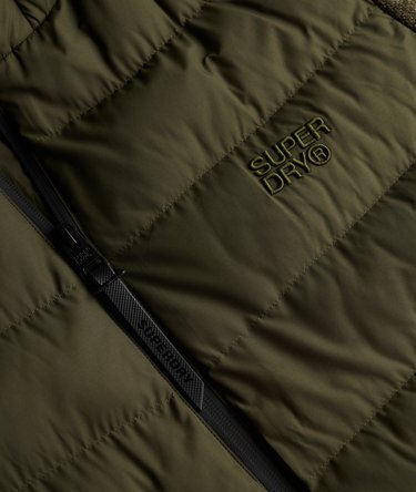 Hooded Storm Knit Hybrid Jacket Image 7