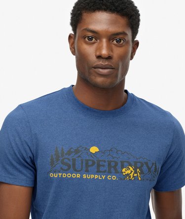Outdoor Scene Relaxed T-Shirt Image 4