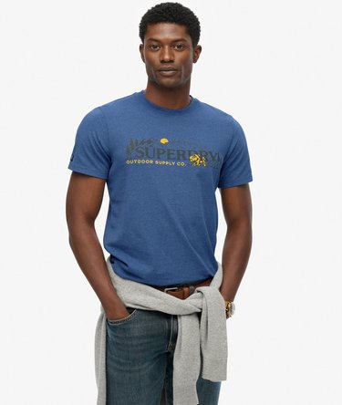 Outdoor Scene Relaxed T-Shirt Image 1