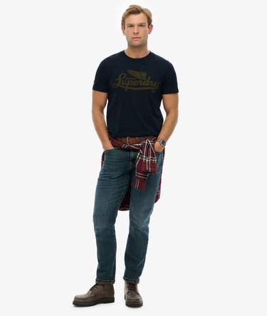 Lässiges Heritage Brand T-Shirt Image 3