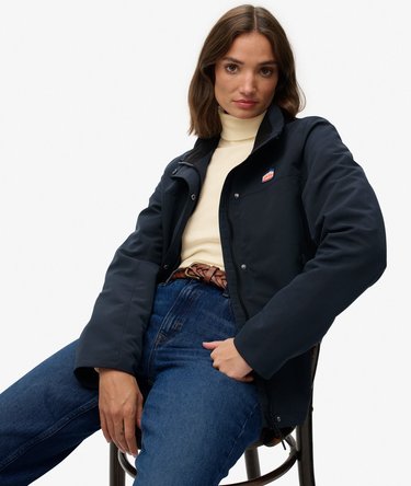 Non Hooded Shell Jacket Image 2