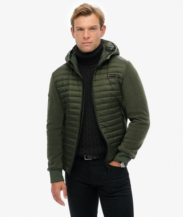 Hooded Storm Fleece Hybrid Jacket Image 1