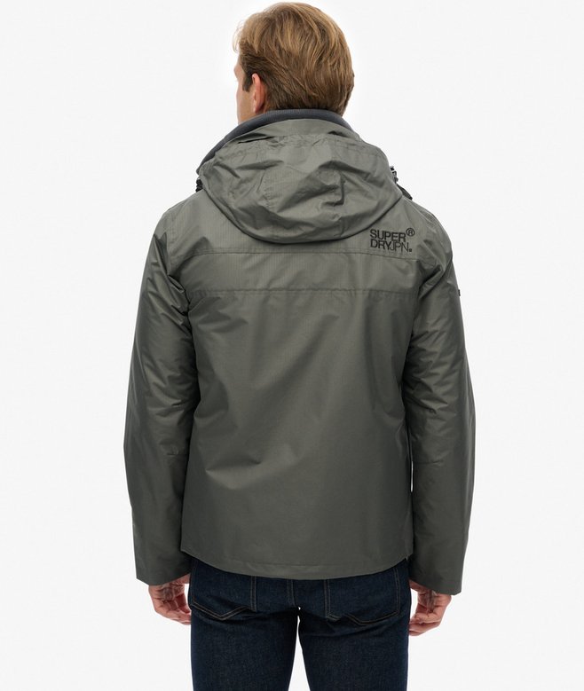 Hooded Mountain Windbreaker Jacket
