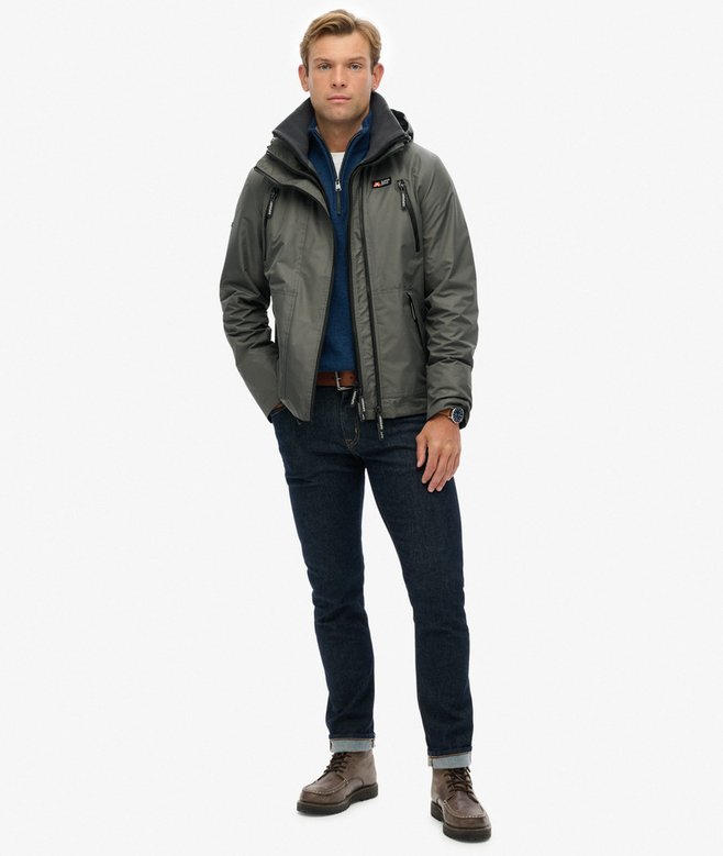 Hooded Mountain Windbreaker Jacket
