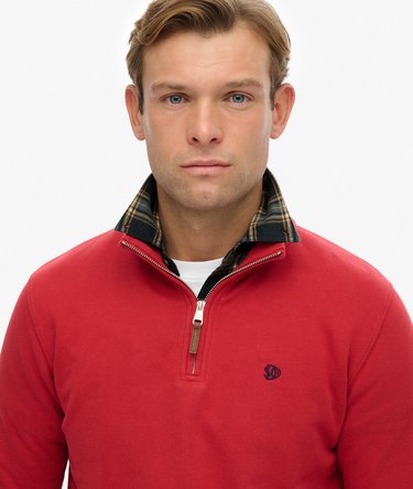 Preppy Half Zip Jumper Image 4