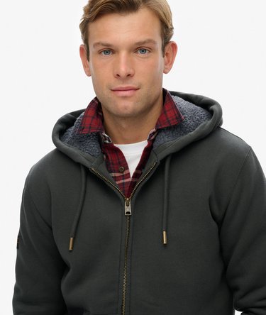 Sweat à capuche doublé Borg Image 4