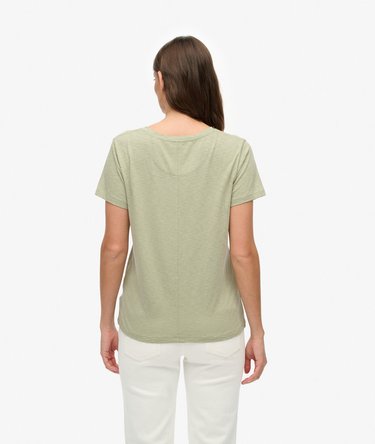Studios Slub Embroidered T-Shirt Image 4