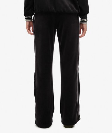 Country Club Velour Straight Joggers Image 4