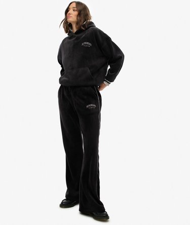 Country Club Velour Straight Joggers Image 2