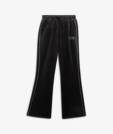 Country Club Velour Straight Joggers Image 7