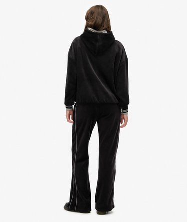 Country Club Velour Straight Joggers Image 6