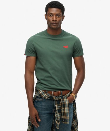 Camiseta Esencial Logo Algodón Orgánico Image 1