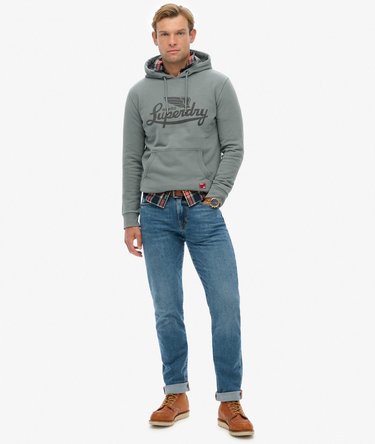 Heritage Brand Relaxed Hoodie Image 3