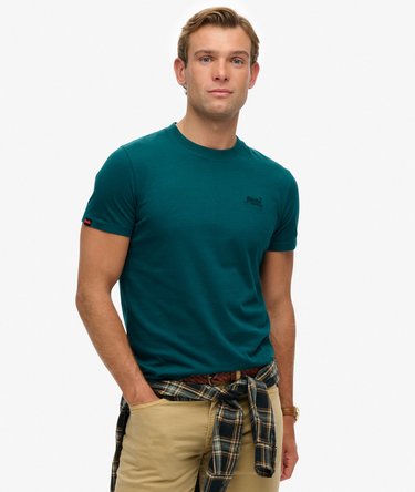 Essential T-Shirt aus Bio-Baumwolle mit Logo Image 1