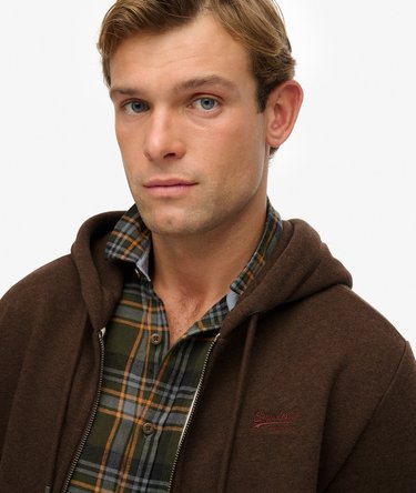 Sudadera con capucha, cremallera y logotipo Essential Image 4
