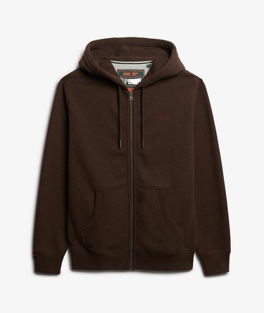 Sudadera con capucha, cremallera y logotipo Essential Image 7