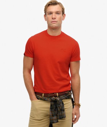 Essential T-Shirt aus Bio-Baumwolle mit Logo Image 1