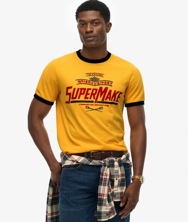 Modern Industry Relaxed T-Shirt Image 1