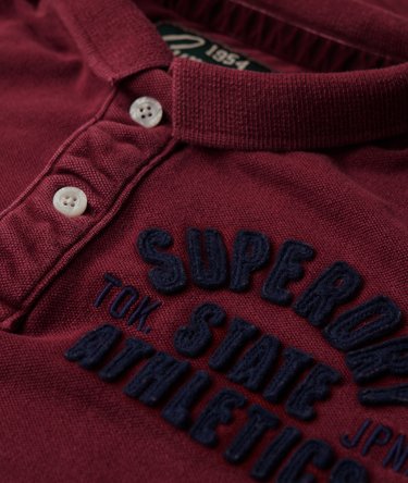 Vintage Athletic Polo Shirt Image 6