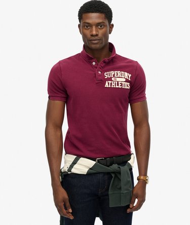 Vintage Athletic Polo Shirt Image 1