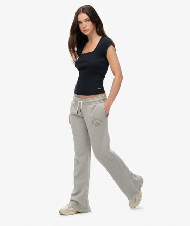 Athletic Essentials Low Rise Flare Joggers Image 3