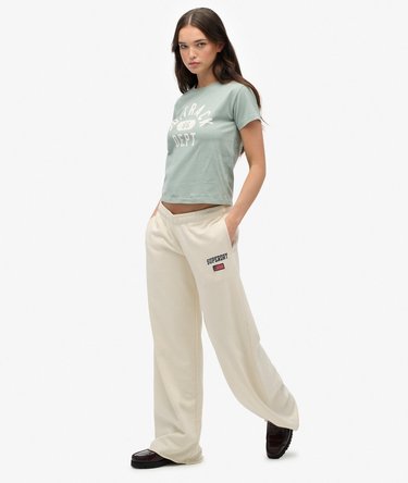 Athletic Essentials Jogginghose mit weitem Bein Image 1