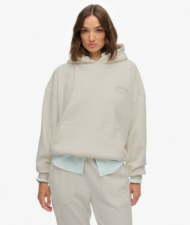 Country Club Velour Relaxed Hoodie Image 1