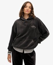 Country Club Velour Relaxed Hoodie