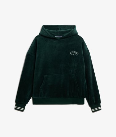 Country Club Velour Relaxed Hoodie Image 6