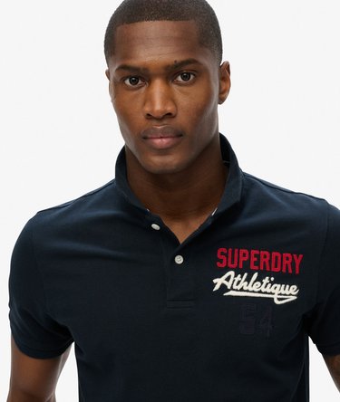 Klassisches Poloshirt mit Applikation Image 3