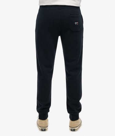 Essential Logo Half Brushed Joggers Image 4